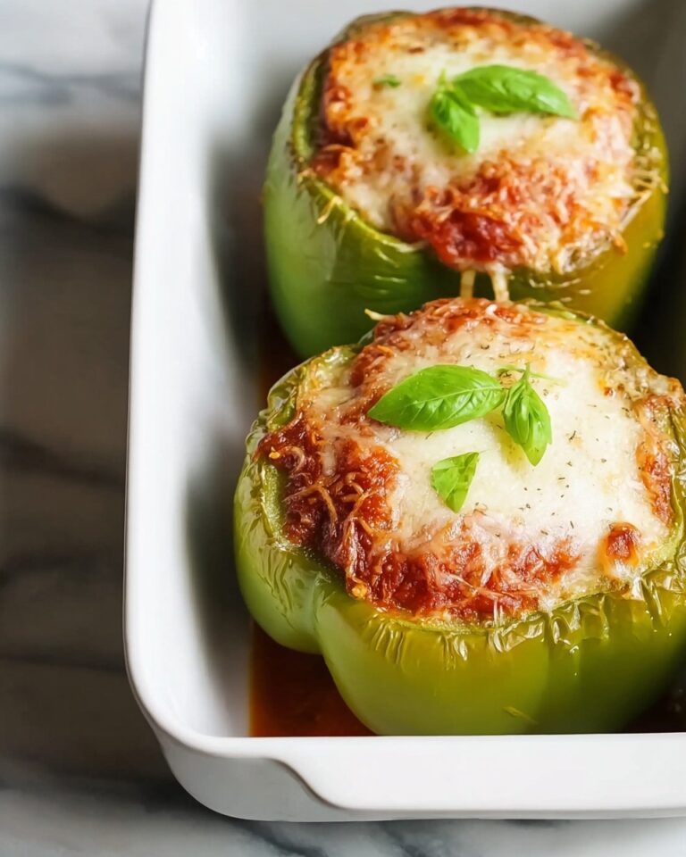 Cheesy Baked Chicken Stuffed Peppers Recipe