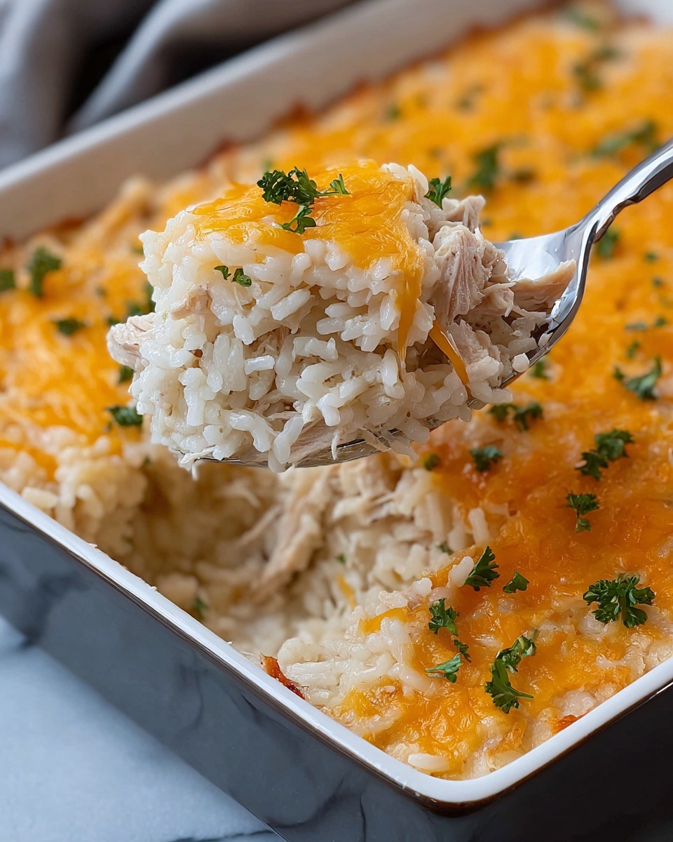 Best Ever Chicken and Rice Casserole Recipe - Recipe Image