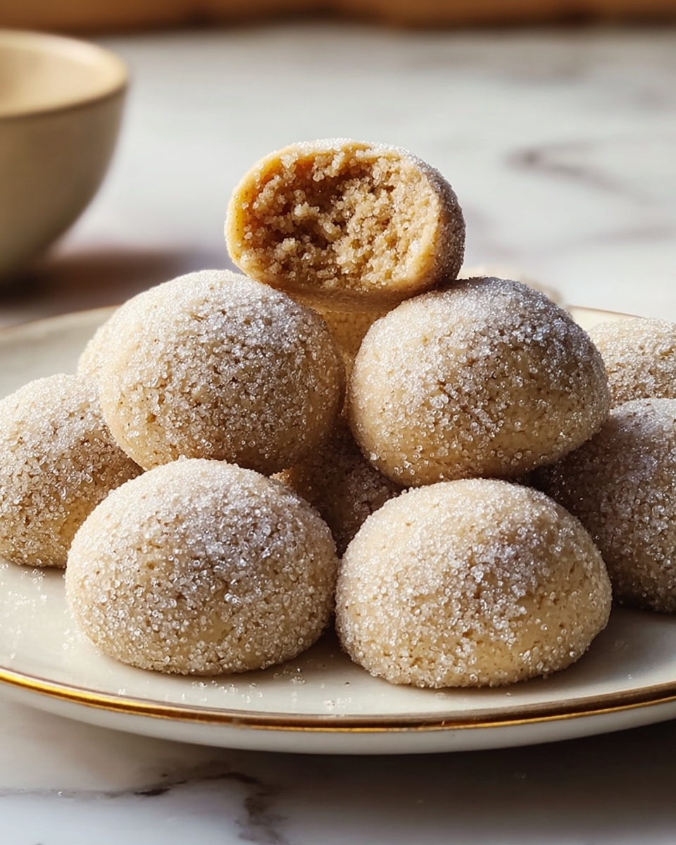 Cinnamon Sugar Snowball Cookies Recipe - Recipe Image