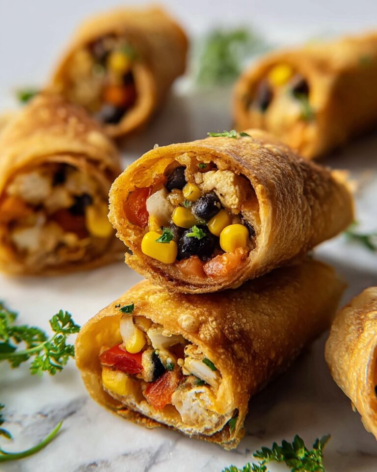 Tex-Mex Inspired Egg Rolls Recipe