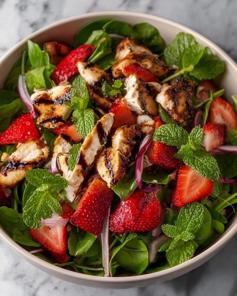 Strawberry Chicken Salad with Balsamic Dressing Recipe
