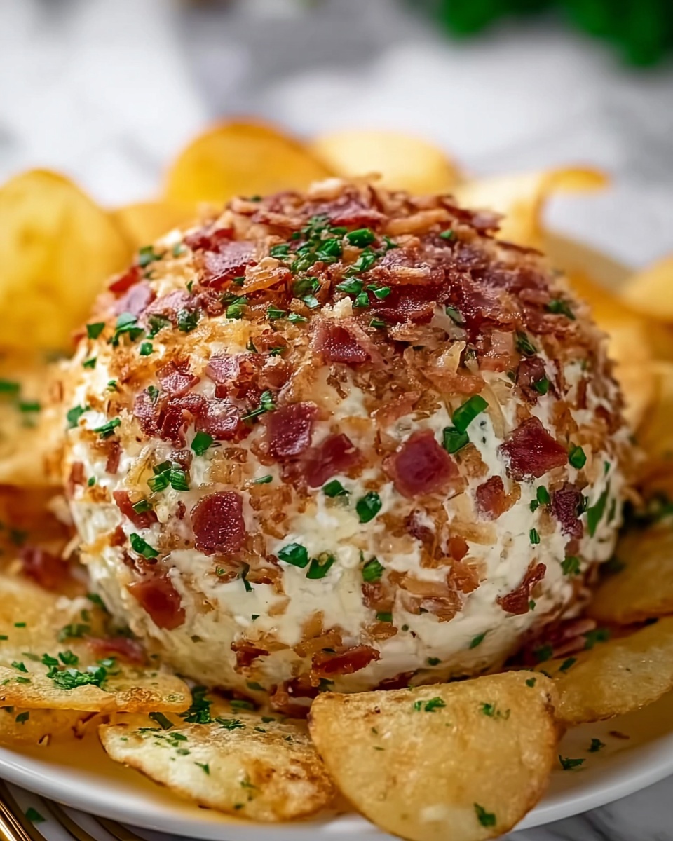 Chipped Beef Cheese Ball Recipe - Recipe Image