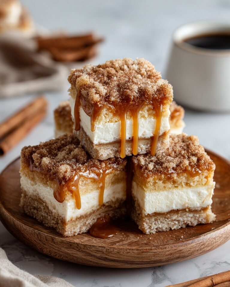 Churro Cheesecake Bars Recipe