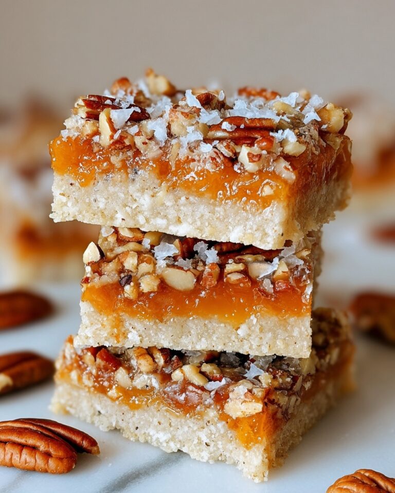 Apricot Coconut Pecan Bars Recipe