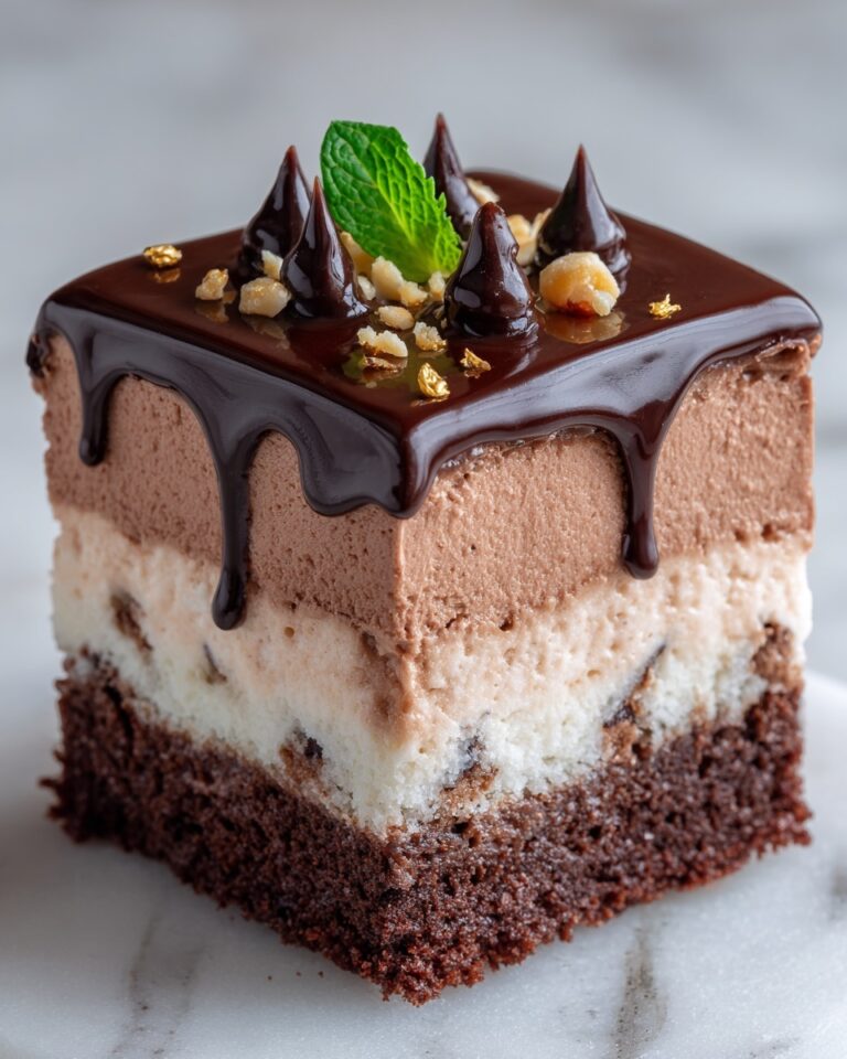 Chocolate Peanut Butter Poke Cake Recipe