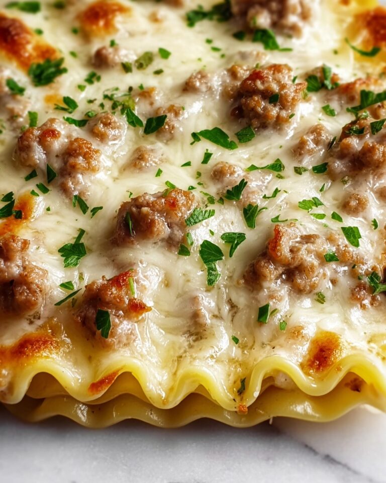 Sausage Alfredo Ravioli Lasagna Recipe