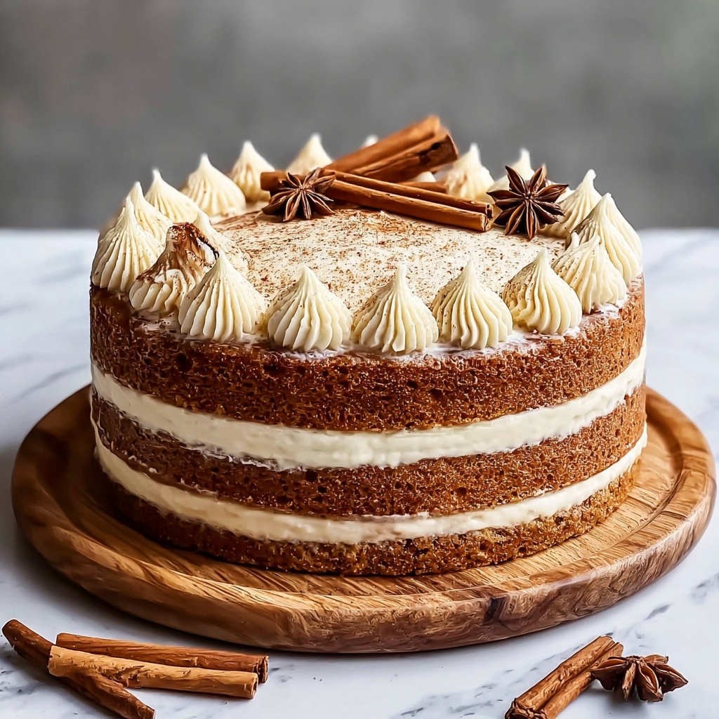 Spiced Brown Sugar Chai Layer Cake Recipe - Recipe Image