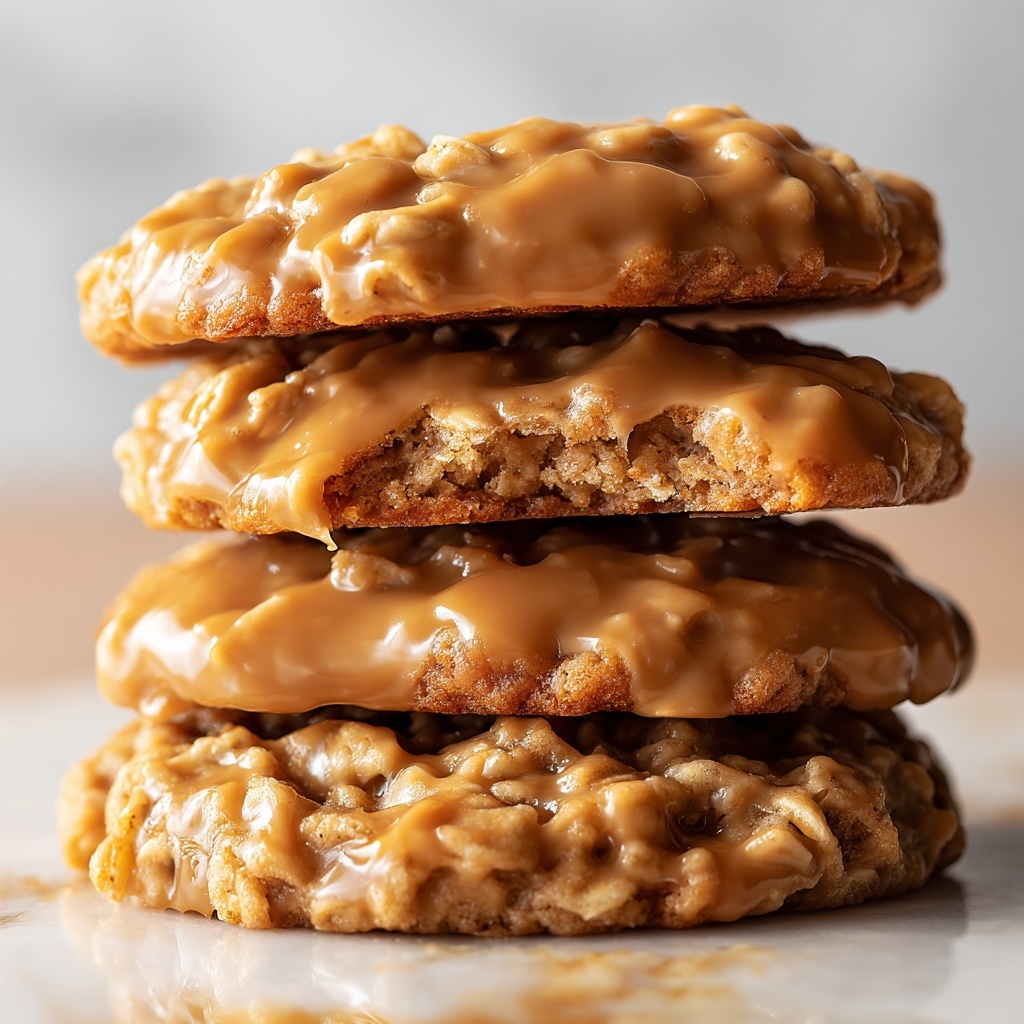 Peanut Butter No-Bake Cookies Recipe - Recipe Image