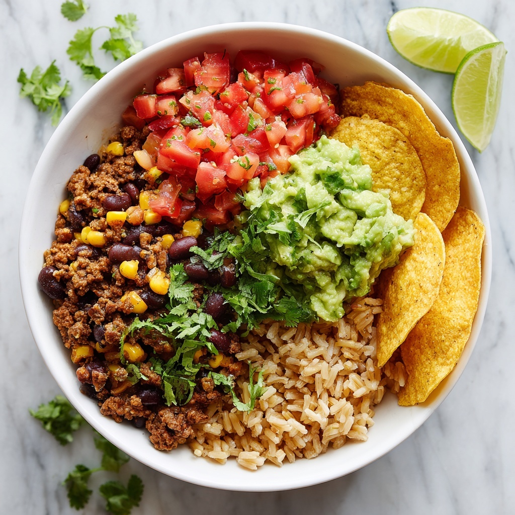 Healthy Turkey Taco Bowl Rezept Recipe - Recipe Image