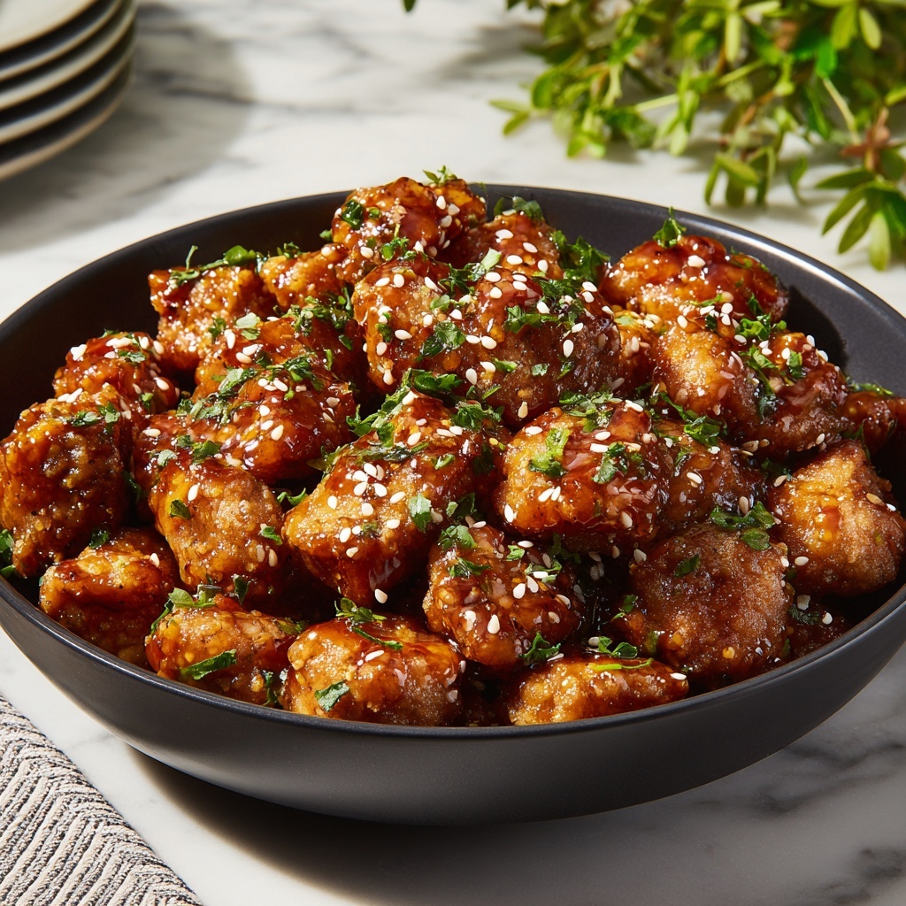 Honey Sesame Chicken Recipe - Recipe Image