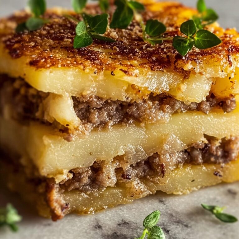 Mashed Potato Pancakes with Ground Beef Filling Recipe