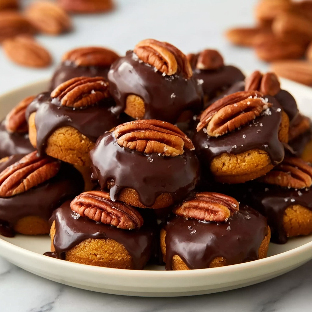 Pecan Turtles Candy Recipe - Recipe Image