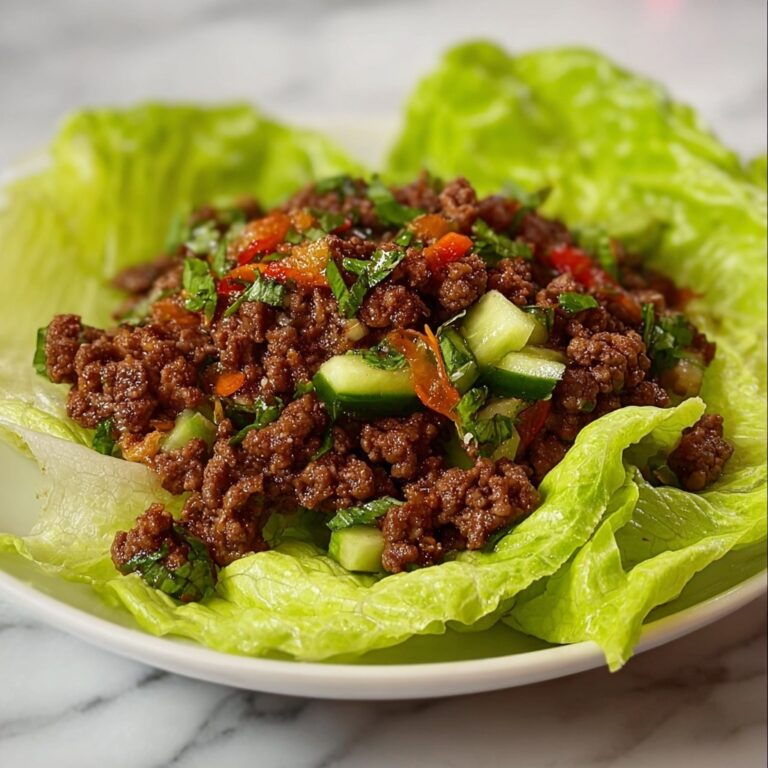 Beef Lettuce Wraps Recipe