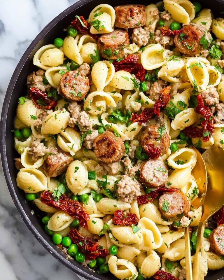 Sausage and Pea Pasta Recipe