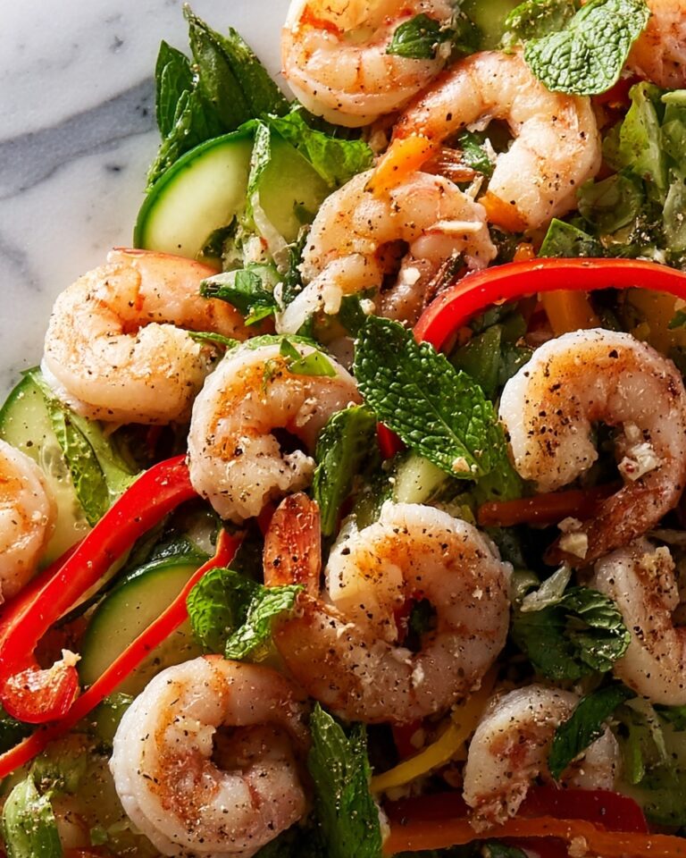 Spicy Thai Shrimp Salad (Pla Goong) Recipe