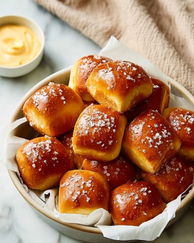 Buttery Soft Pretzel Bites Recipe