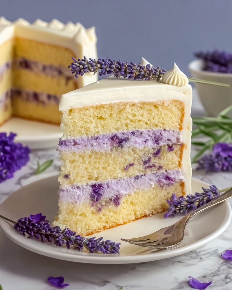 Lemon Lavender Cake Recipe