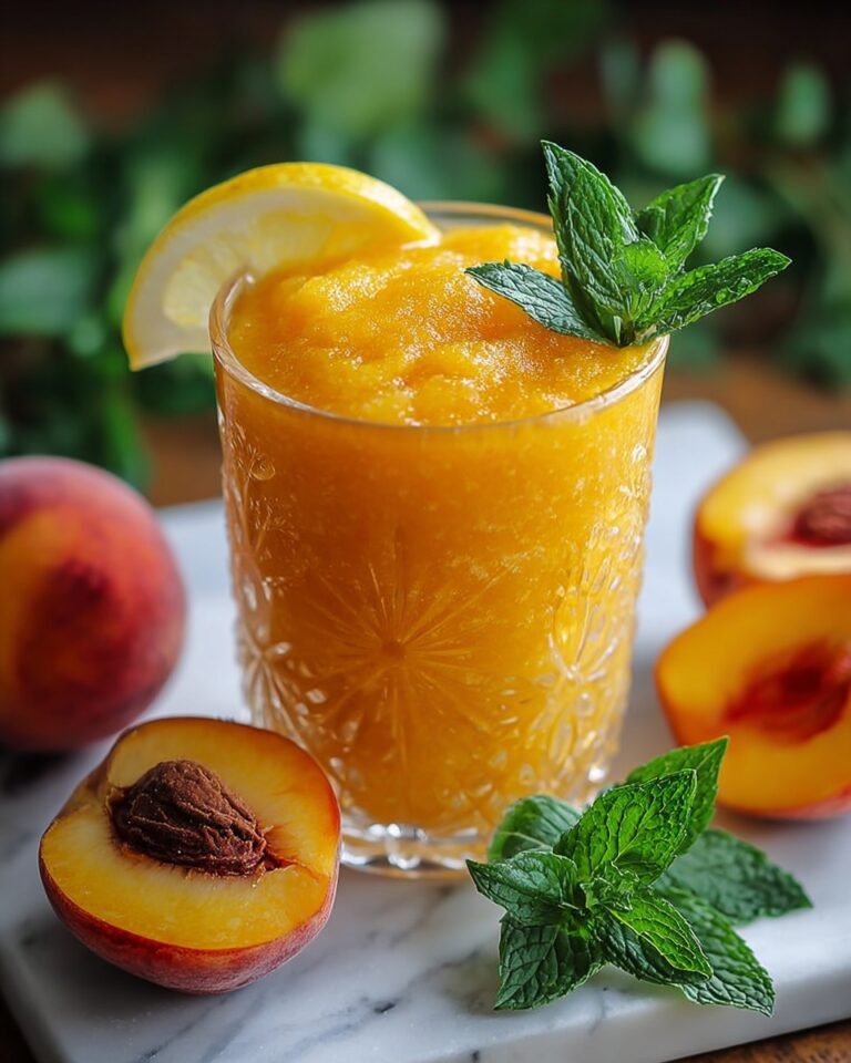 Peach Lemonade Slushie: The Ultimate Summer Refreshment Recipe