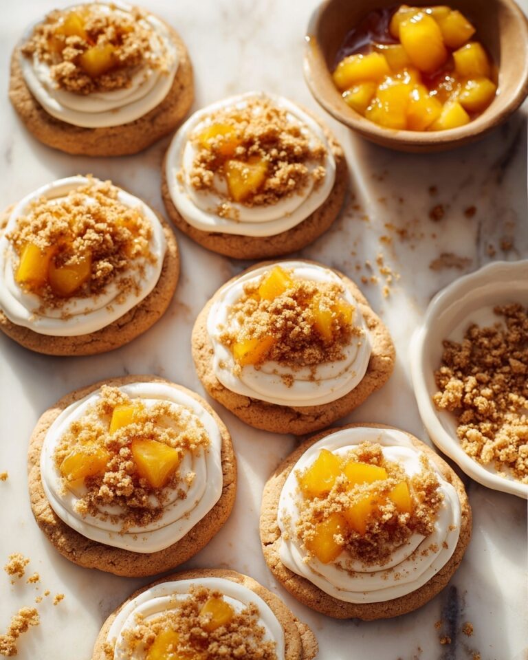 Peach Cobbler Cookies Recipe