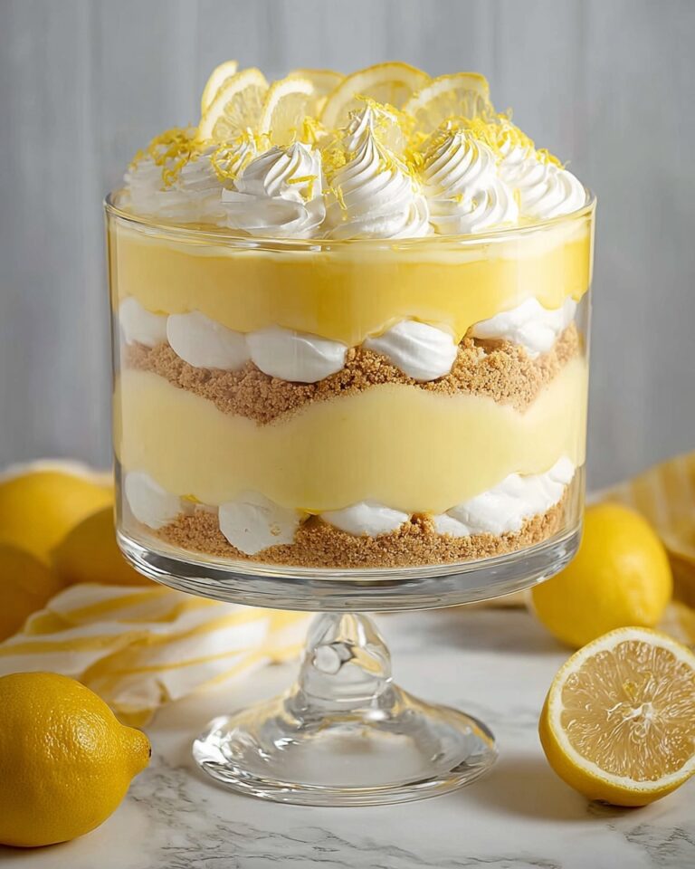 Outrageous Lemon Lovers Trifle Recipe