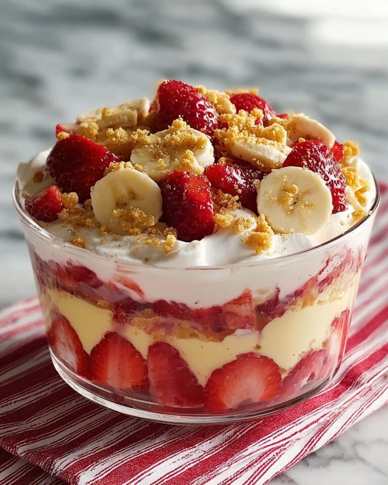 Strawberry Crunch Banana Pudding Recipe