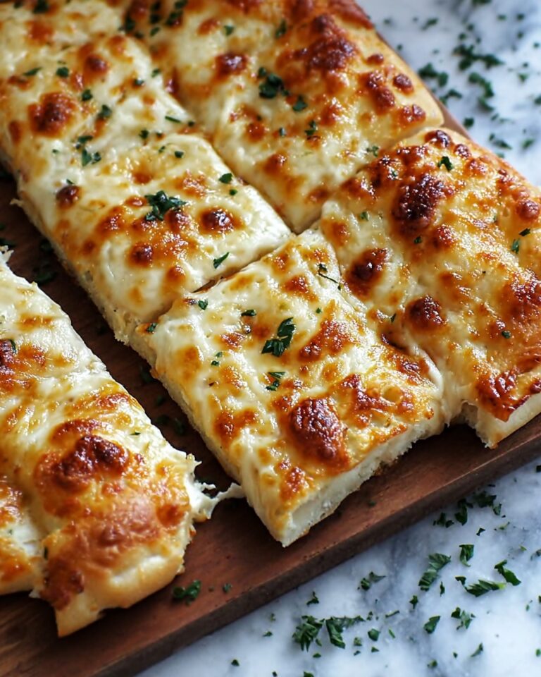 Cheesy Garlic Breadsticks Recipe