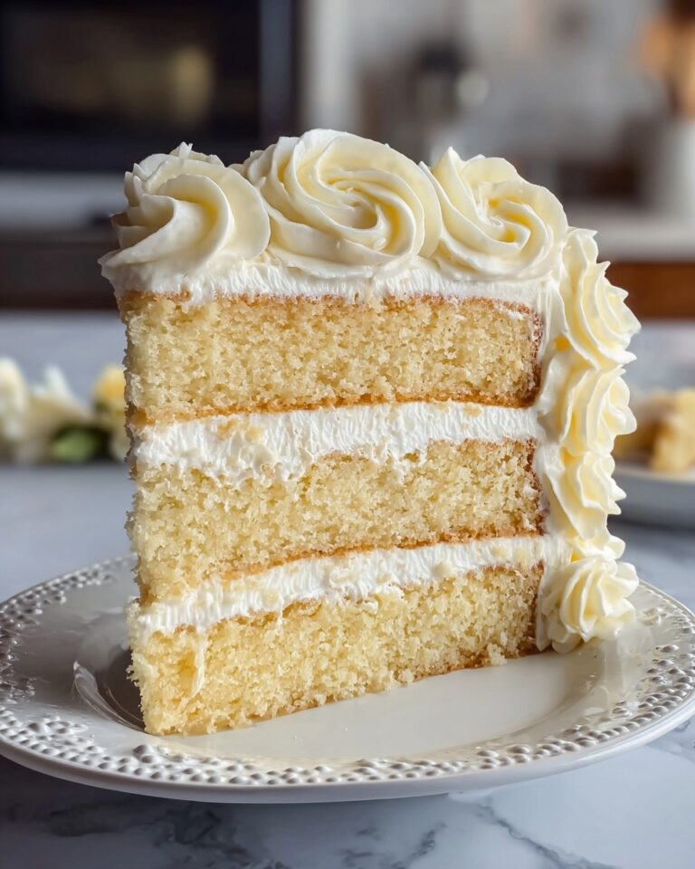 Moist White Velvet Cake Recipe