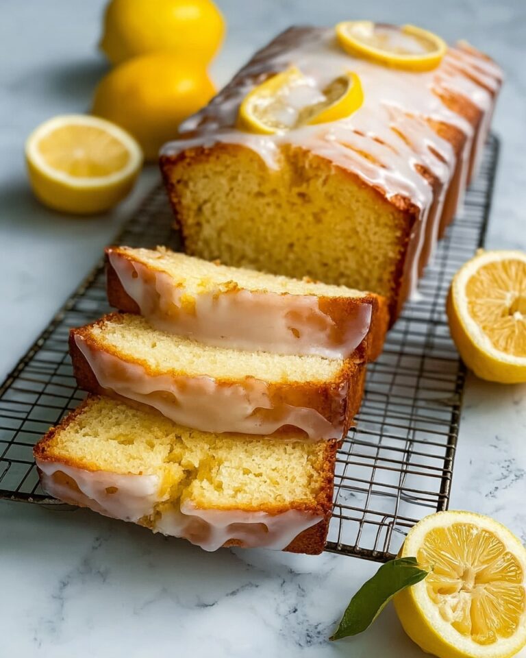Healthy Greek Yogurt Lemon Loaf Cake Recipe