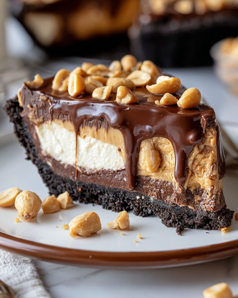 Hot Fudge Peanut Butter Pie Recipe