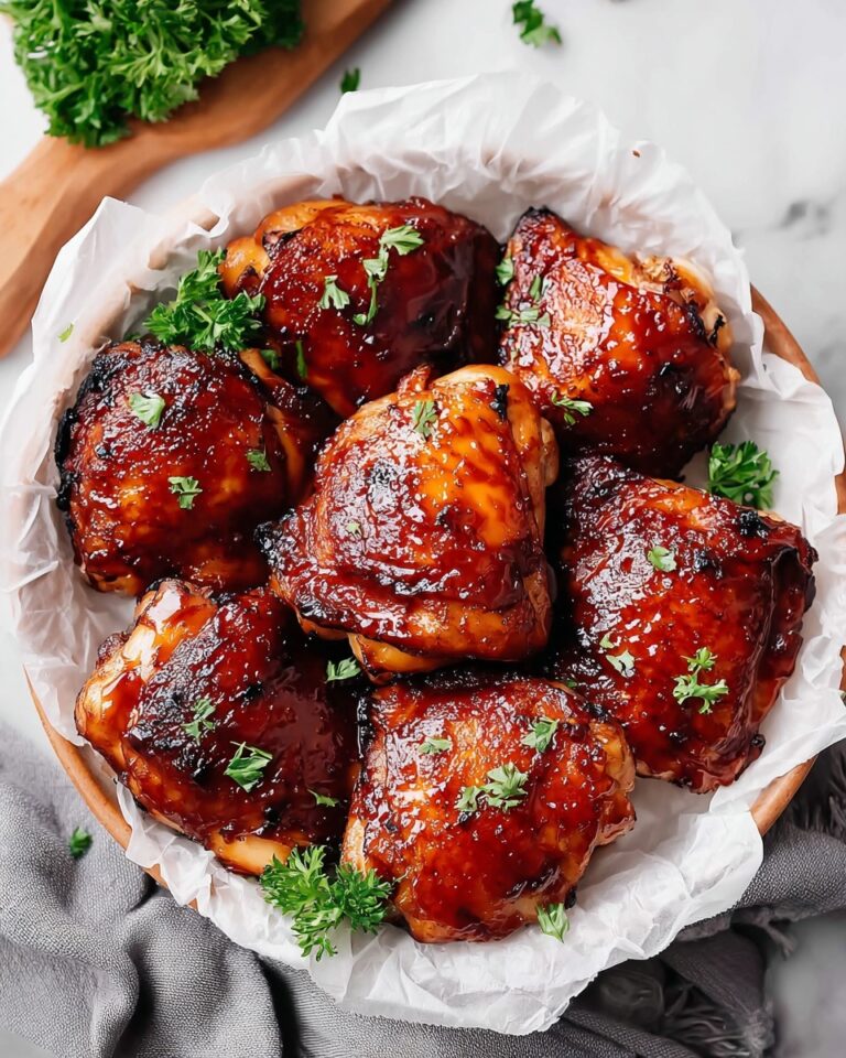 Slow Cooker BBQ Chicken Thighs Recipe