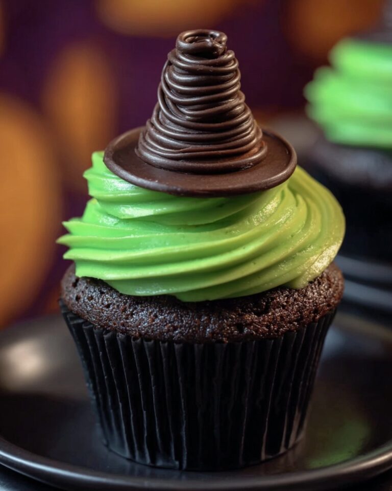 Halloween Witch Hat Cupcakes Recipe