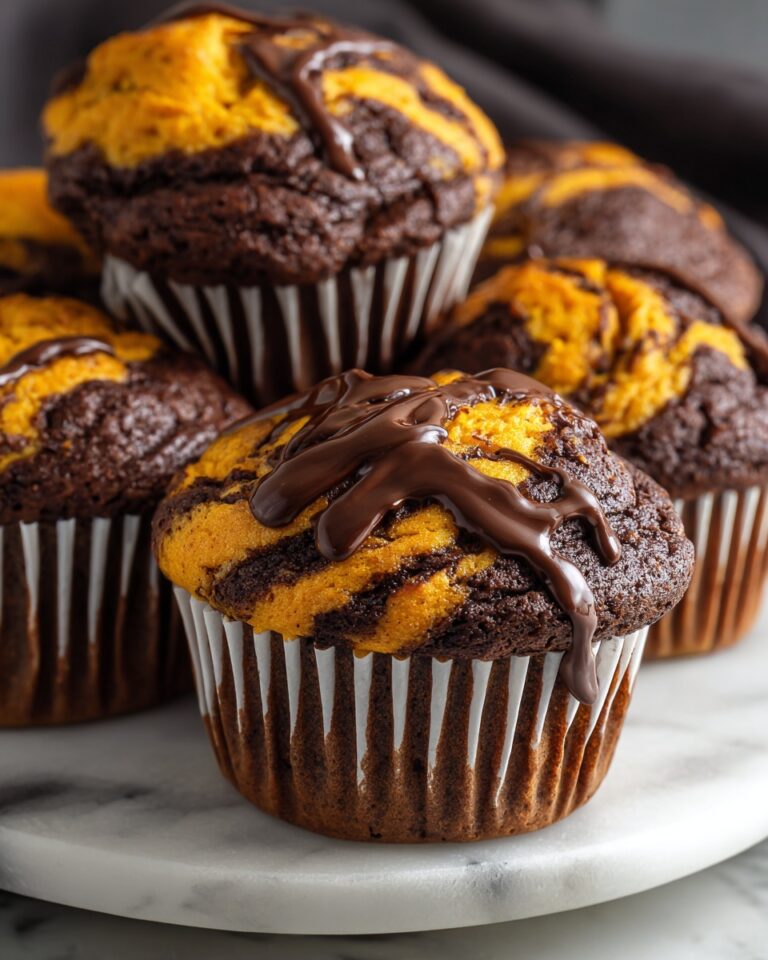 Chocolate Peanut Butter Swirl Muffins Recipe