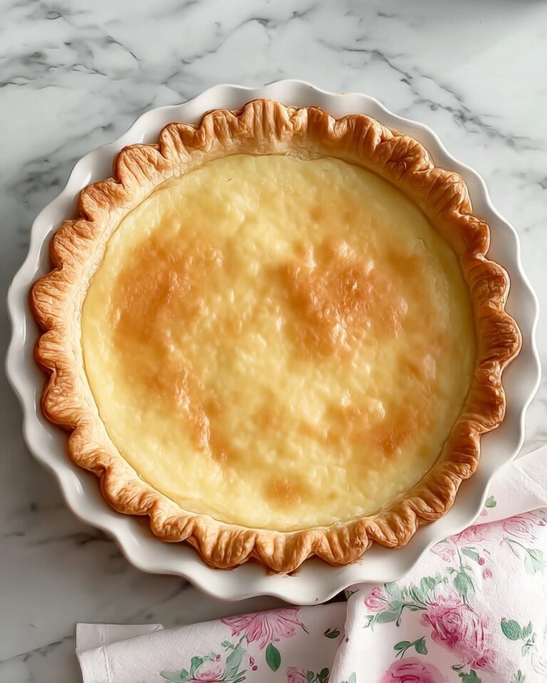 Water Pie Recipe