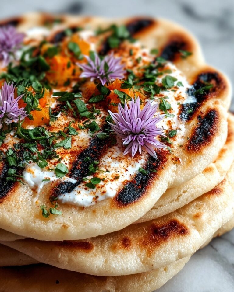Grilled Naan (Indian Flatbread) Recipe