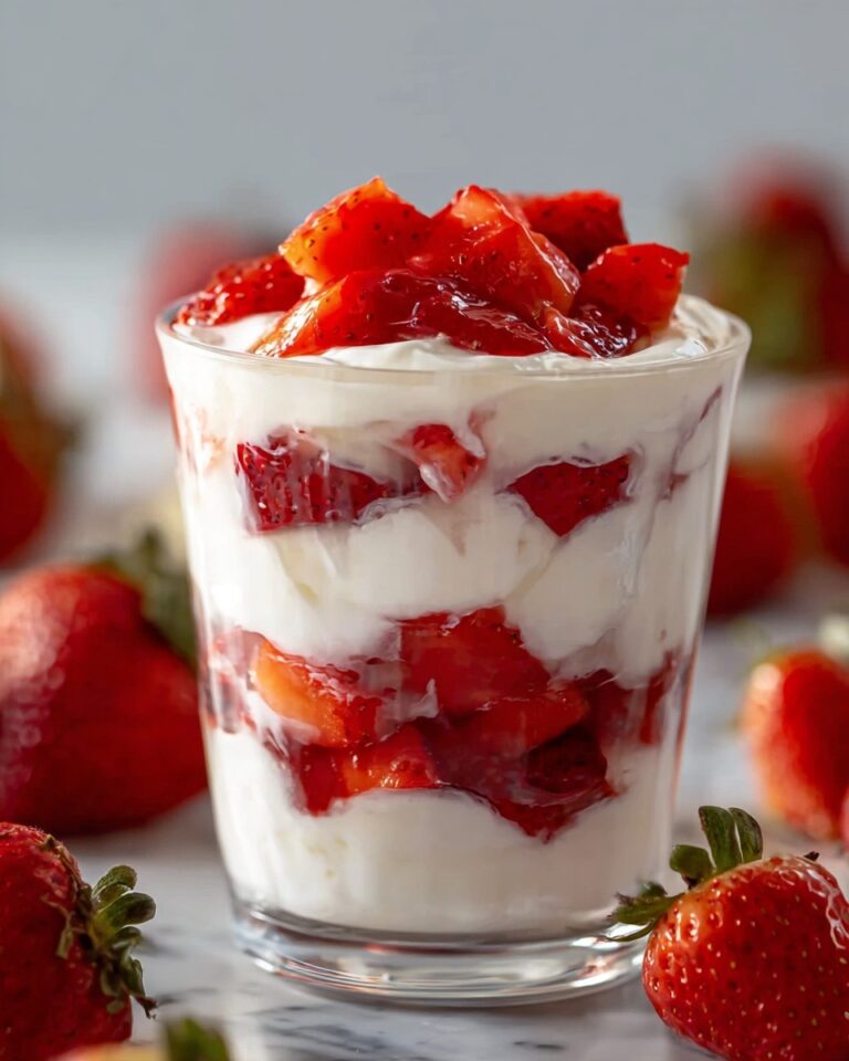 Mexican Fresas Con Crema Recipe