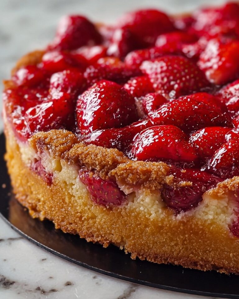 Nana’s Strawberry Rhubarb Cake Recipe