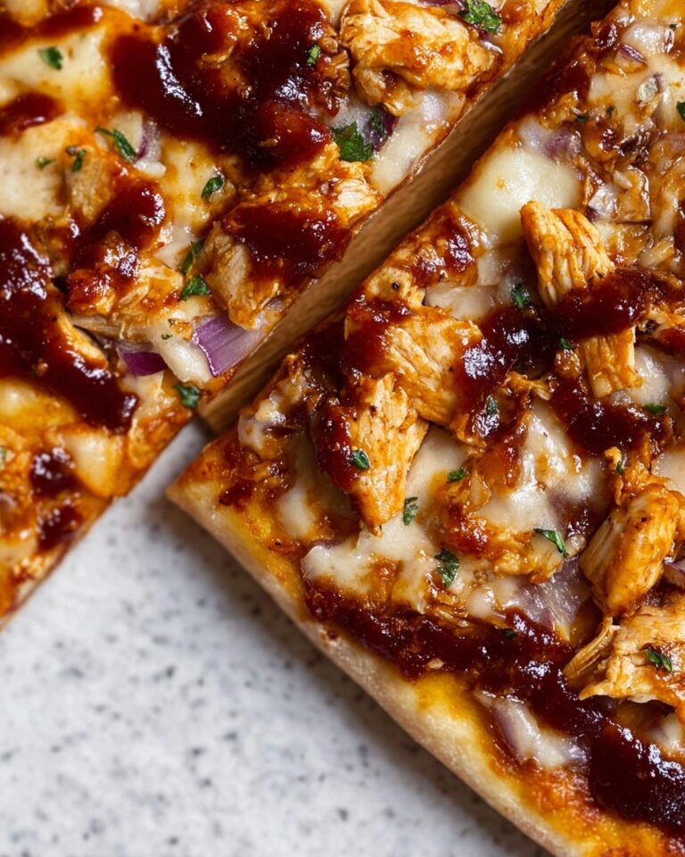 BBQ Chicken Flatbread Pizza Recipe