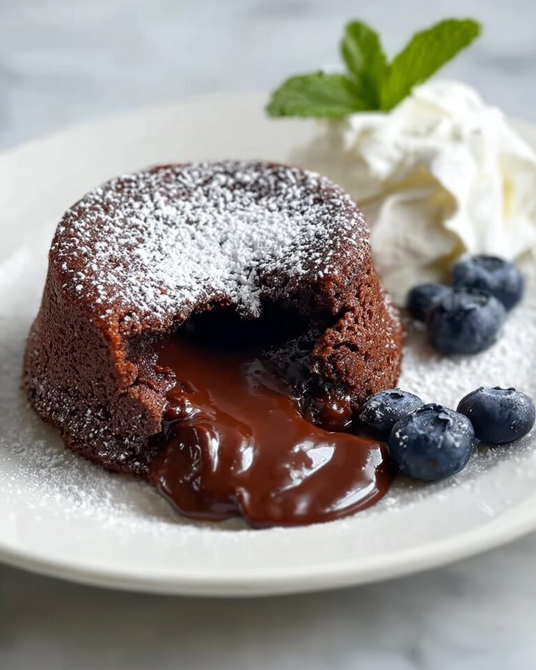 Decadent Air Fryer Chocolate Lava Cakes Recipe