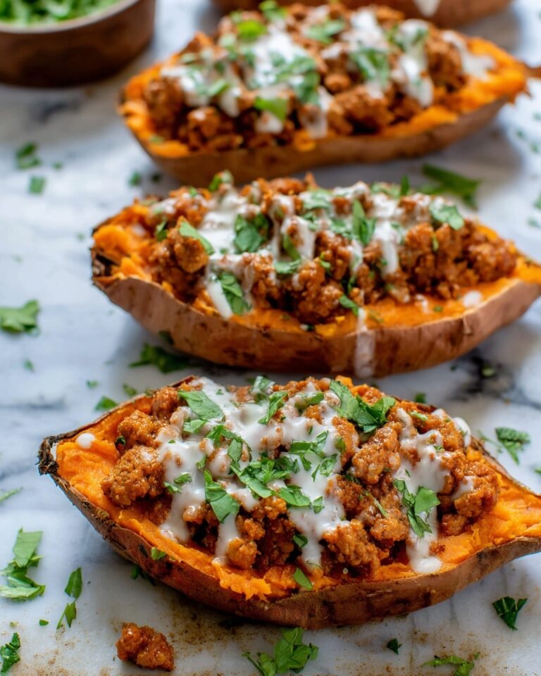 Turkey Taco Stuffed Sweet Potatoes Recipe