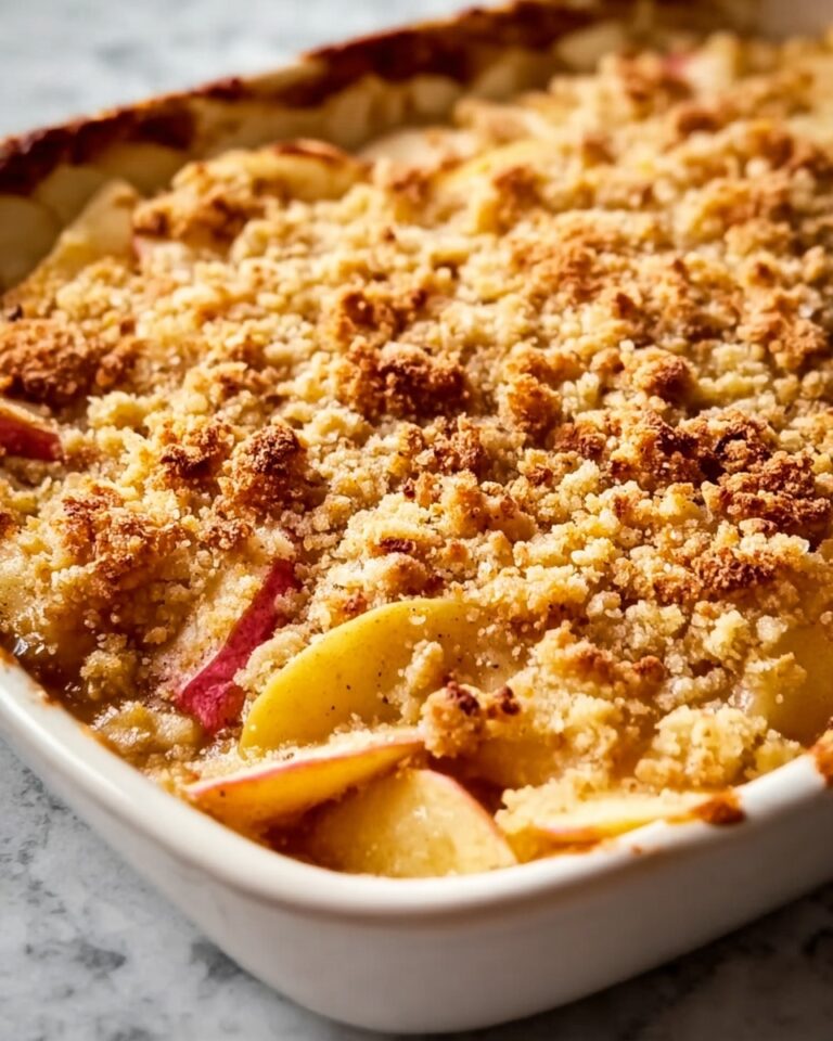 Old-Fashioned Apple and Cheese Casserole Recipe