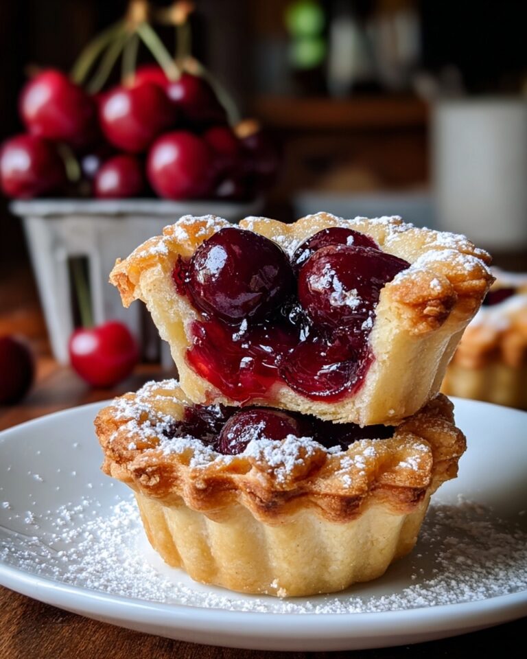 Mini Cherry Pies Recipe