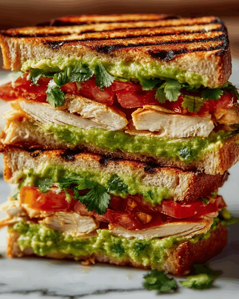 Chicken Avocado Melt Sandwich Recipe