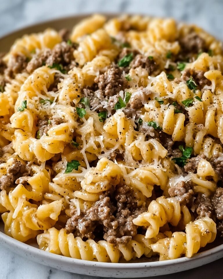 One-Pot Beef and Cheddar Ranch Pasta Recipe