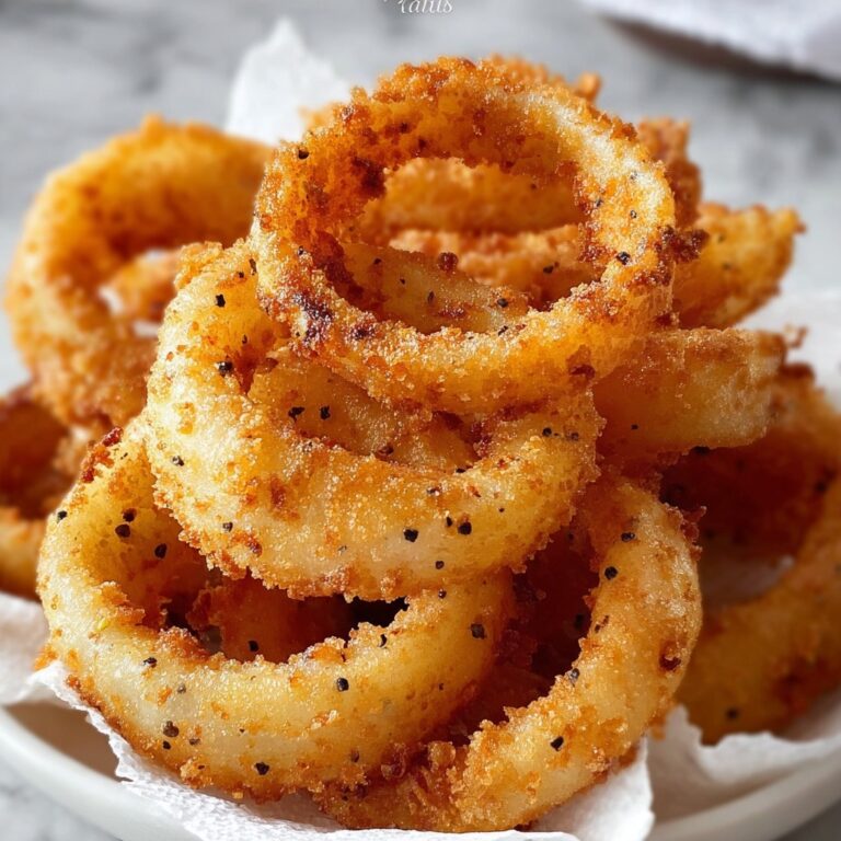 Crispy Fried Onion Rings Recipe