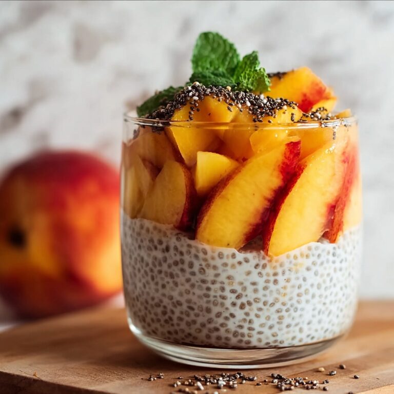 Great Peach Chia Pudding Recipe