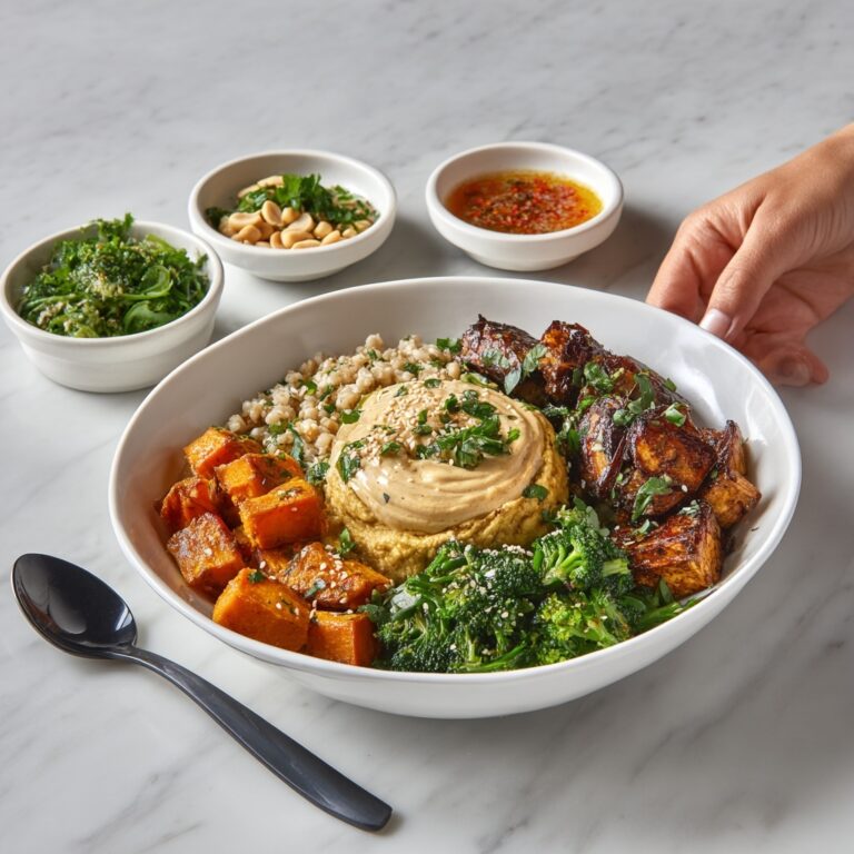 Thai Peanut Sweet Potato Buddha Bowl Recipe