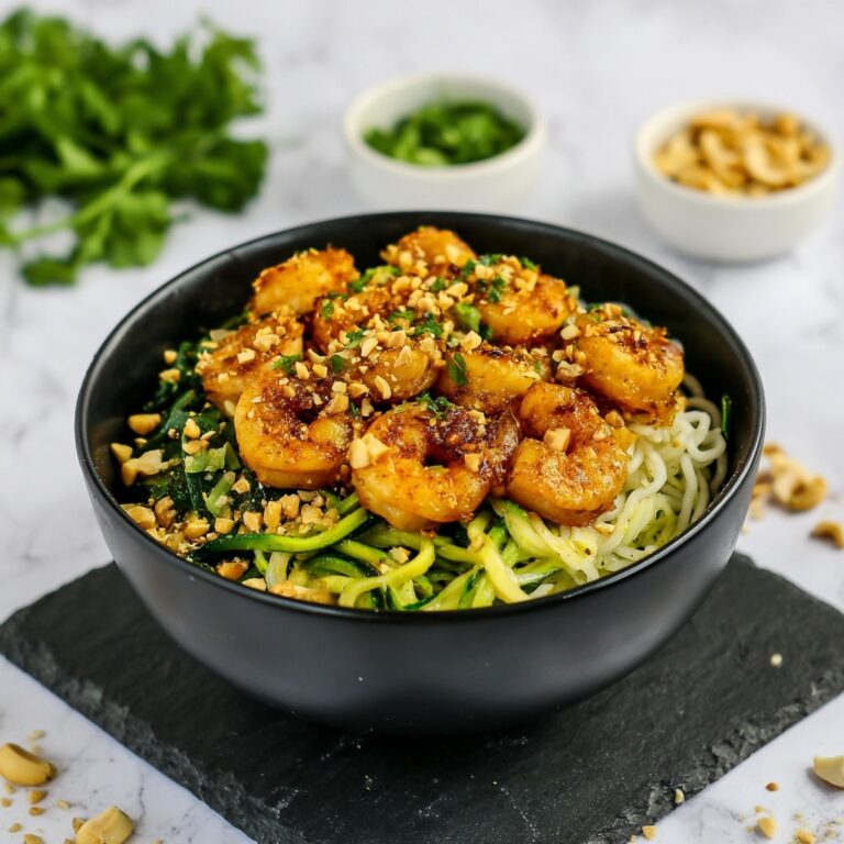 Zucchini Noodle Pad Thai with Shrimp Recipe