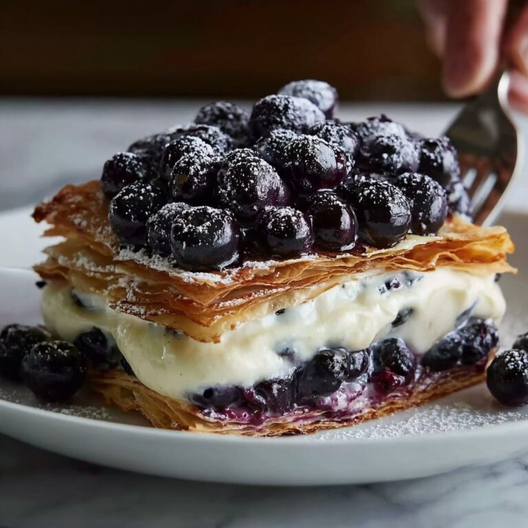 White Chocolate Blueberry Lasagna Recipe