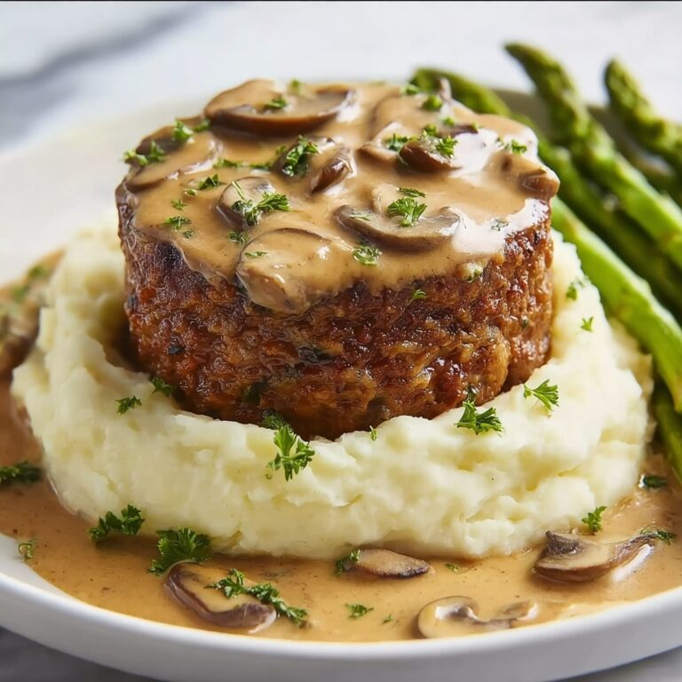 Salisbury Steak with Mushroom Gravy Recipe