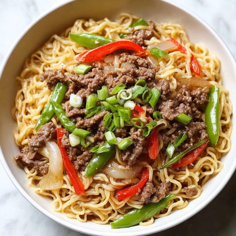 Ground Beef Lo Mein Recipe